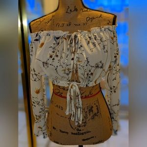 Crop top long sleeve